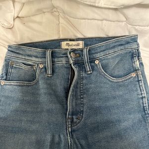 Madewell high rise skinny jeans